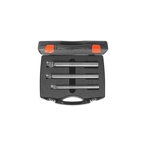 Holex Steel Boring Bar Set, 3 Pieces, for CC 3 Inserts, Left-Hand 260037 SET09 - main